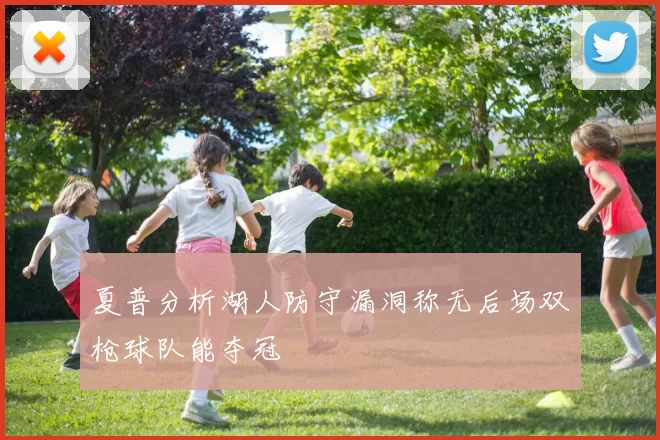 夏普分析湖人防守漏洞称无后场双枪球队能夺冠